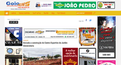 Desktop Screenshot of goionews.com.br